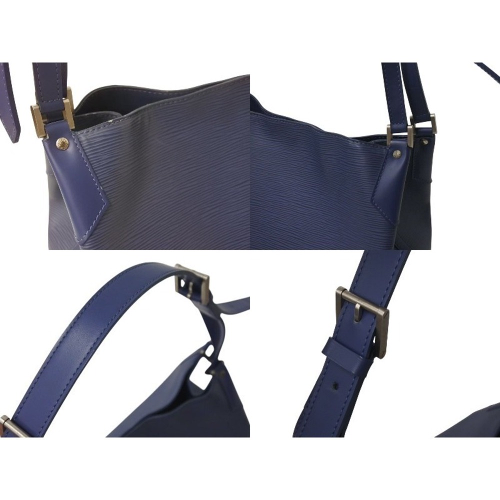LOUIS VUITTON Epi Mandala Shoulder Bag Leather Blue - Picture 5 of 9